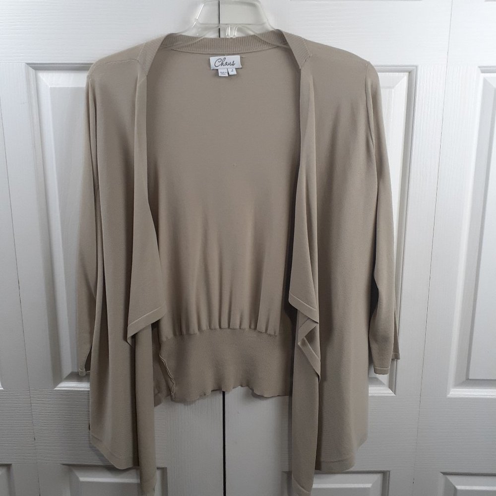 Chaus Knit Waterfall Top